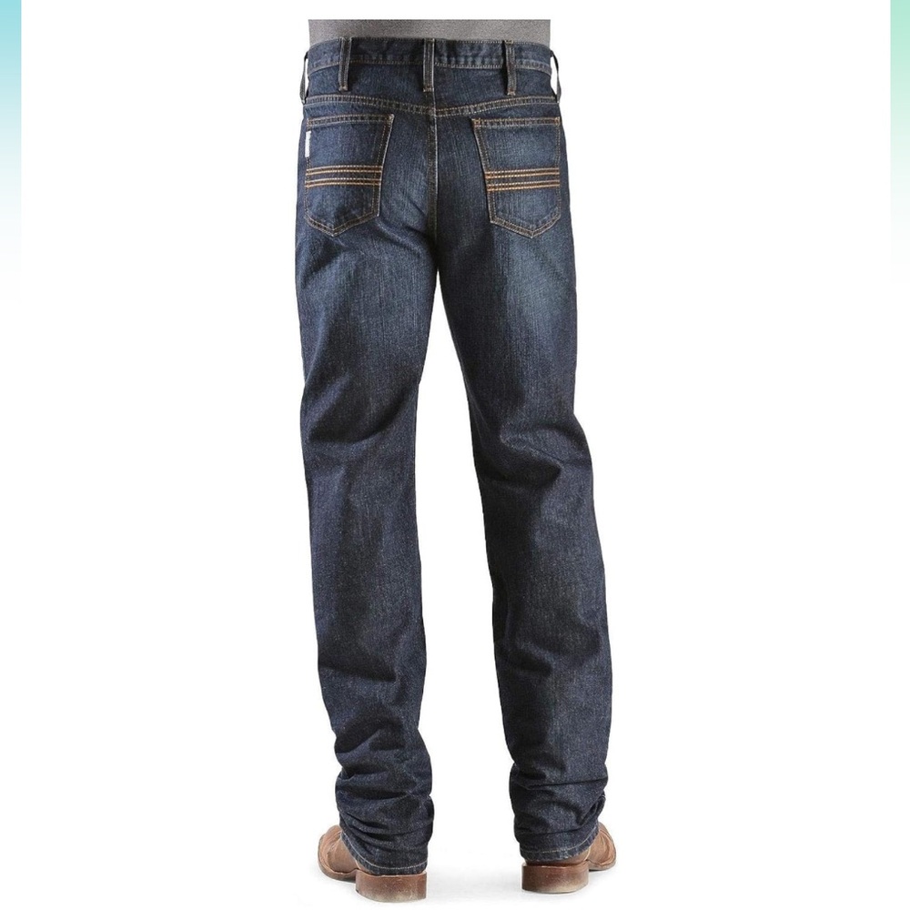 Cinch Mens Silver Label Straight Leg Jeans-Indigo Size 35 x 30